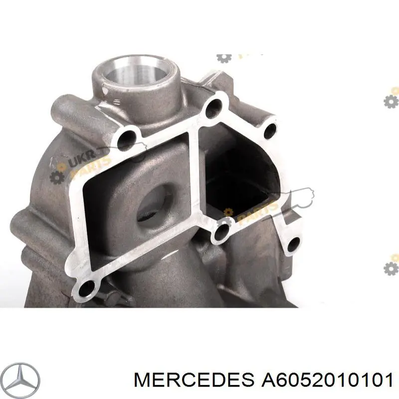 Помпа водяная, (насос) охлаждения, корпус на Mercedes C (S202)