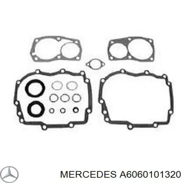 Комплект прокладок двигателя верхний Mercedes A6060101320