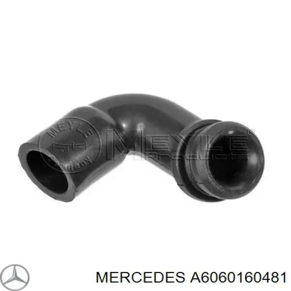 A6060160481 Mercedes патрубок вентиляции картера (маслоотделителя)