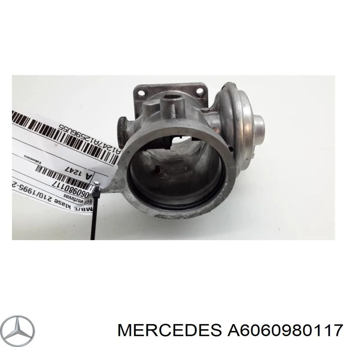 A6060980117 Mercedes válvula de borboleta montada