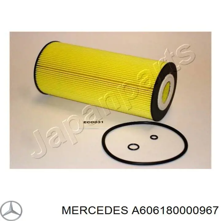 A606180000967 Mercedes масляный фильтр