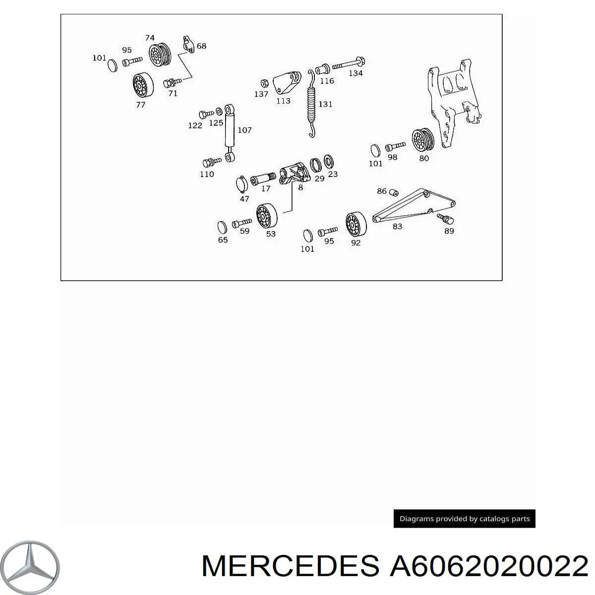 6062020022 Mercedes 