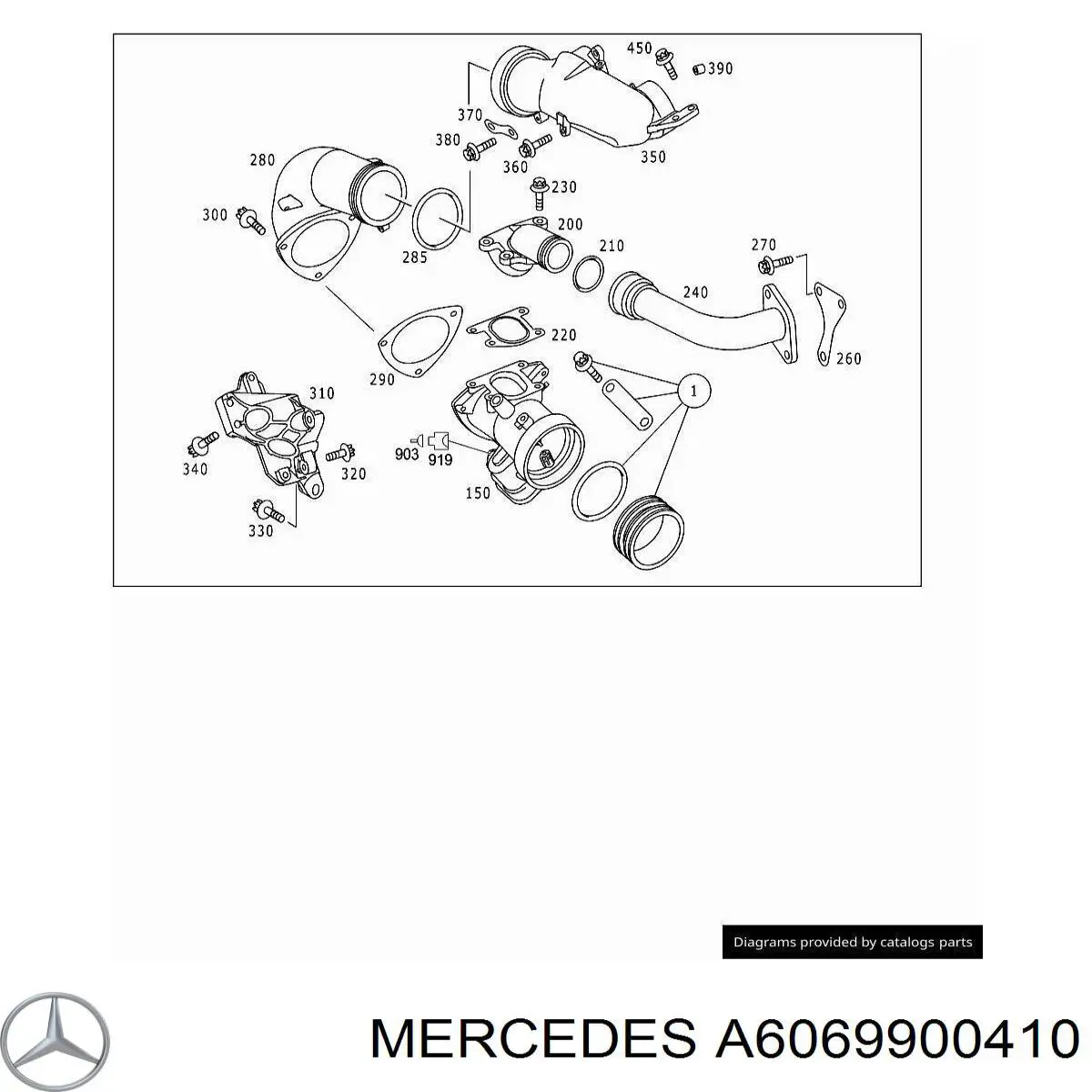 A6069900410 Mercedes 