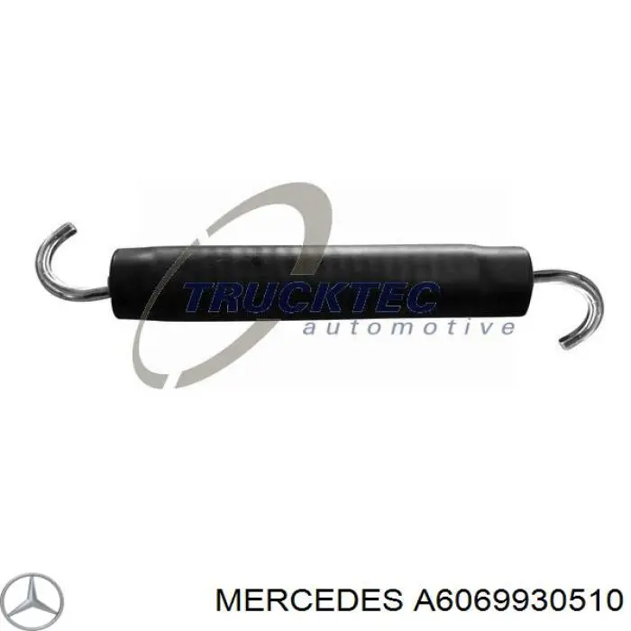 A6069930510 Mercedes пружина натяжителя приводного ремня