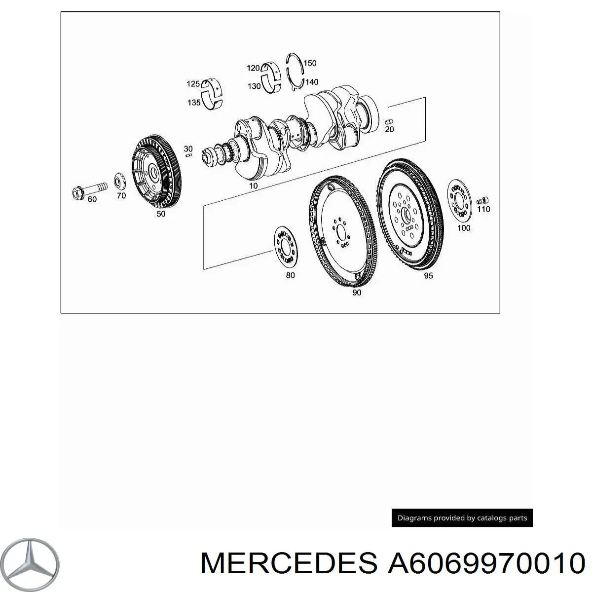  Mercedes A6069970010 цена, от 1.77 USD