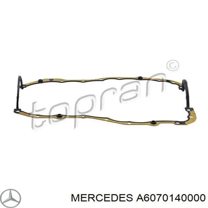 Прокладка поддона картера двигателя Mercedes A6070140000