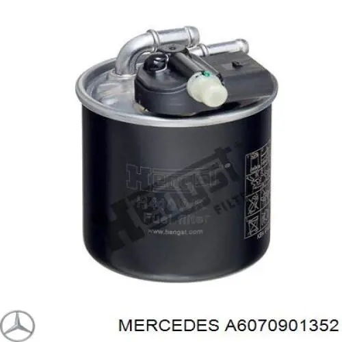A6070901352 Mercedes топливный фильтр