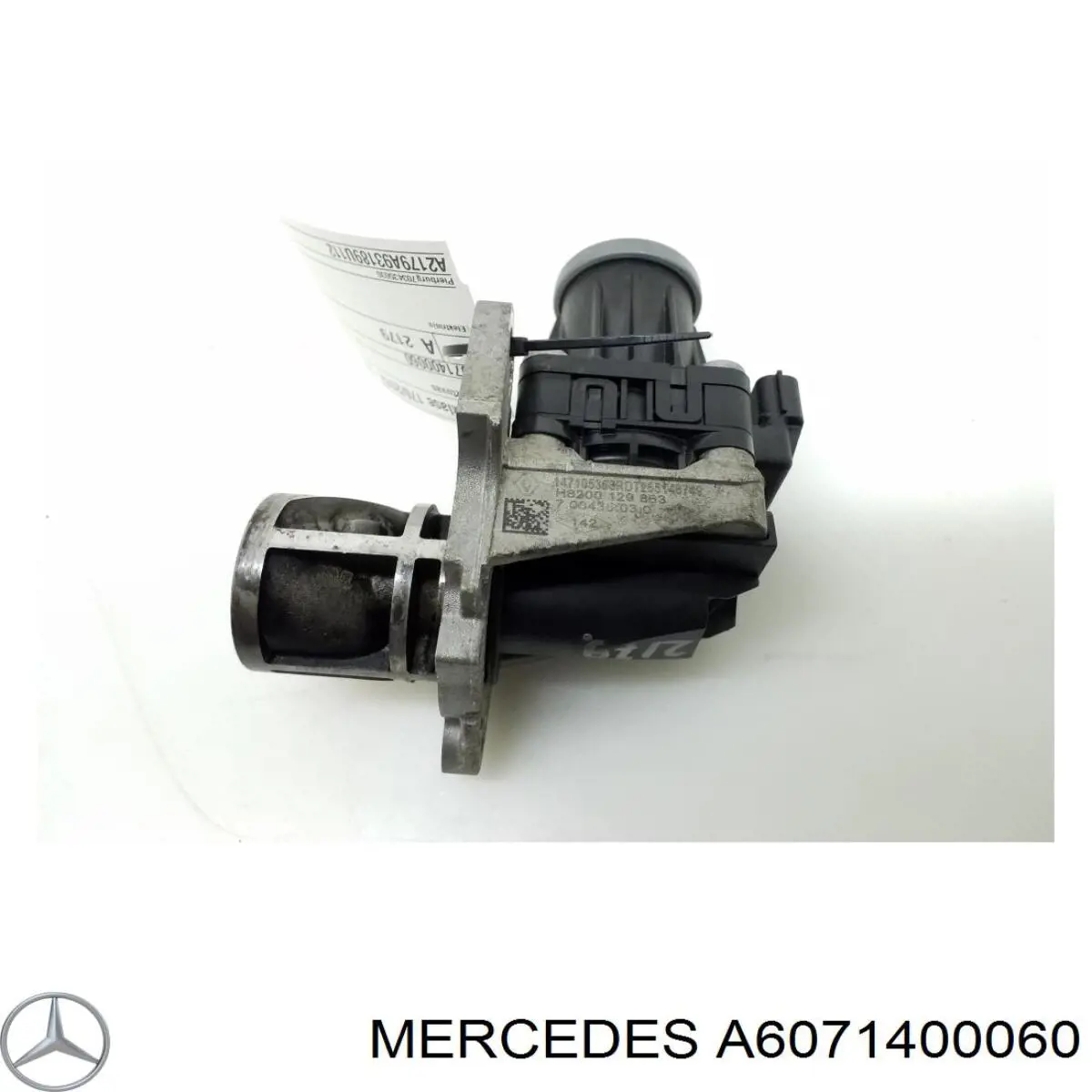 A6071400060 Mercedes válvula segura egr, de recirculação dos gases