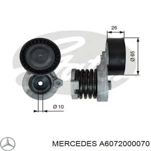 A6072000070 Mercedes натяжитель приводного ремня