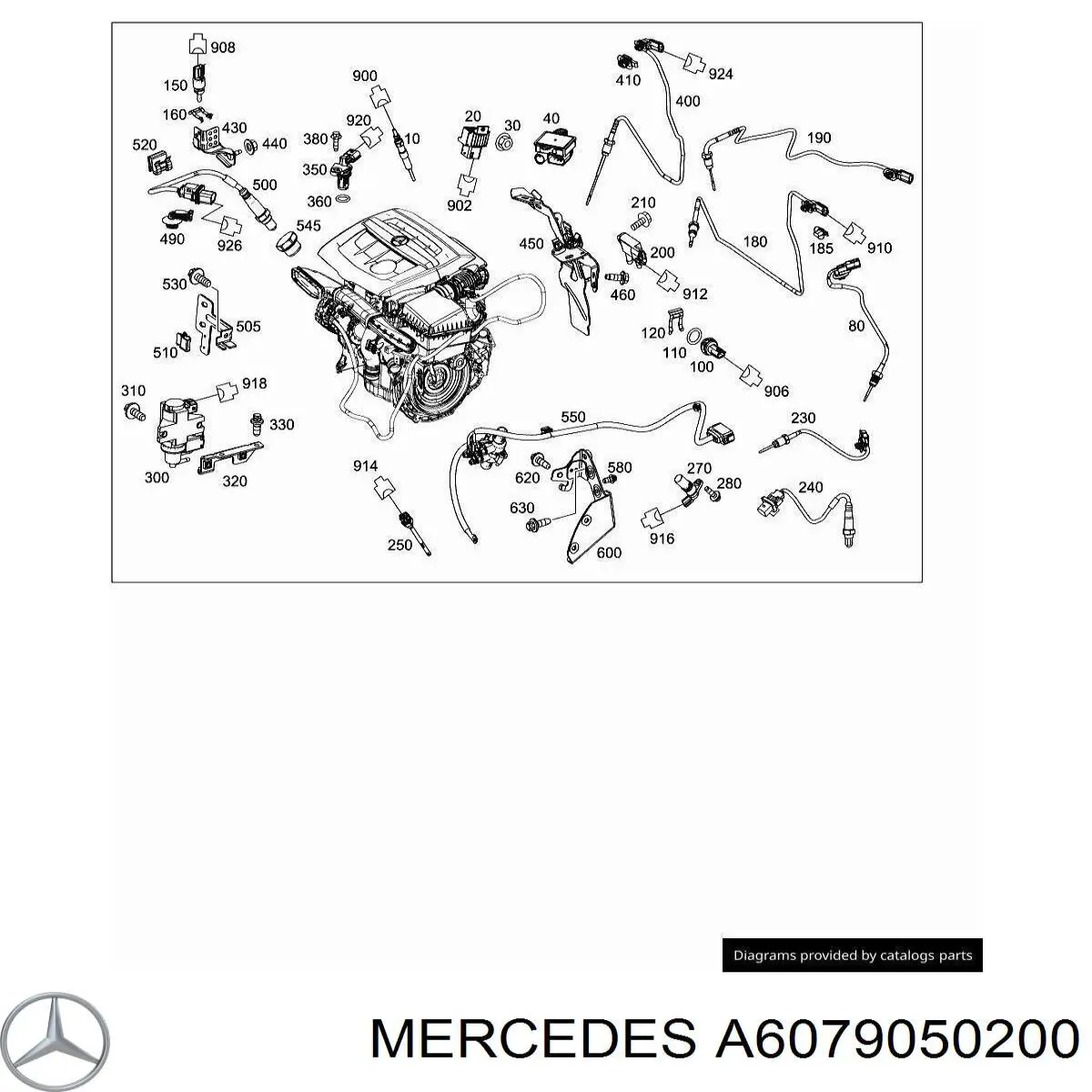 A6079050200 Mercedes Датчик давления воздуха