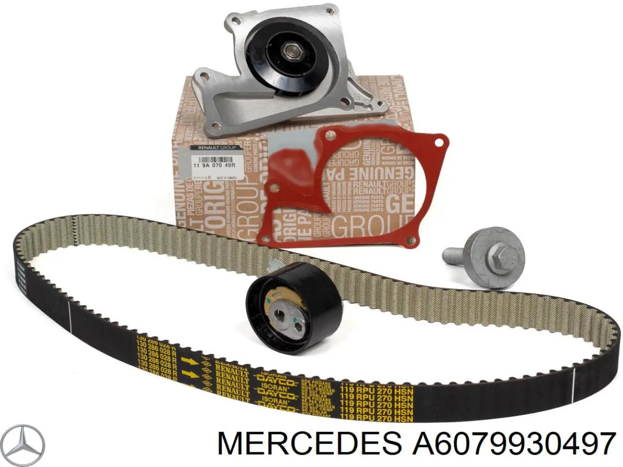 A6079930497 Mercedes ремень грм