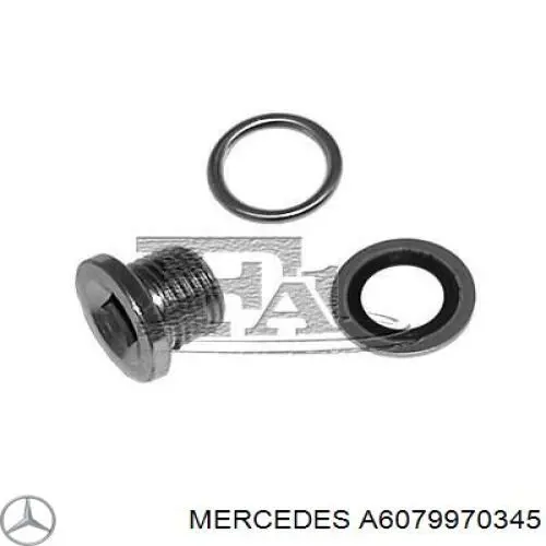 A6079970345 Mercedes прокладка пробки поддона двигателя