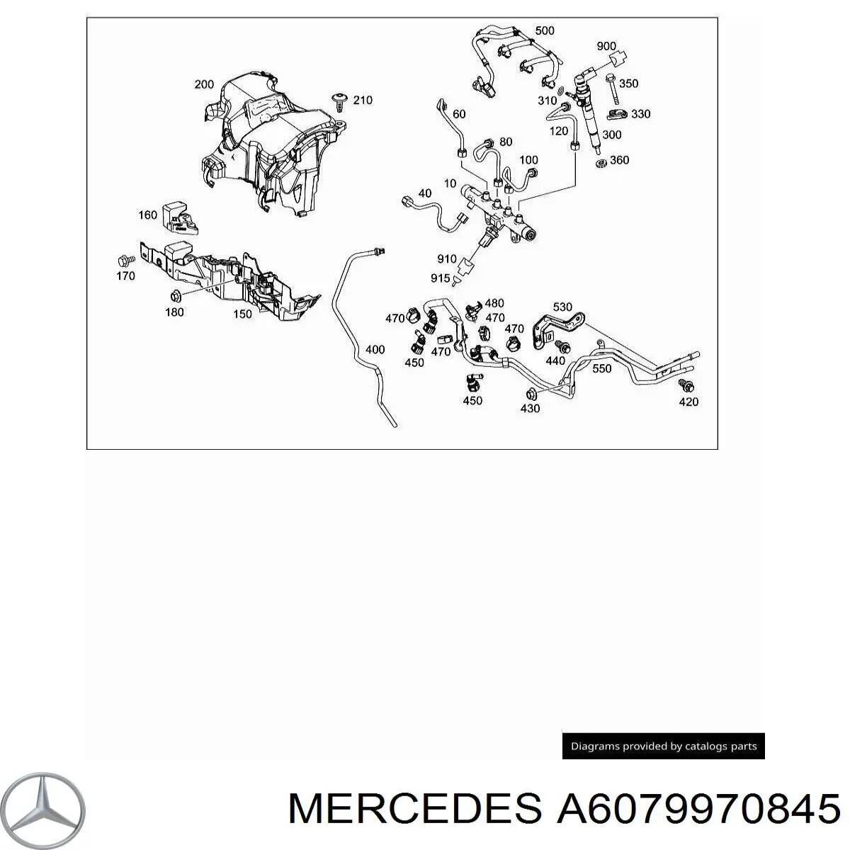 A6079970845 Mercedes кольцо (шайба форсунки инжектора посадочное)