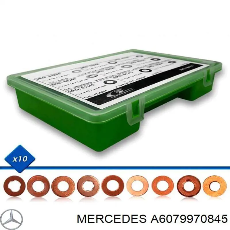 Уплотнитель форсунок Mercedes A6079970845 цена, от 1.72 USD