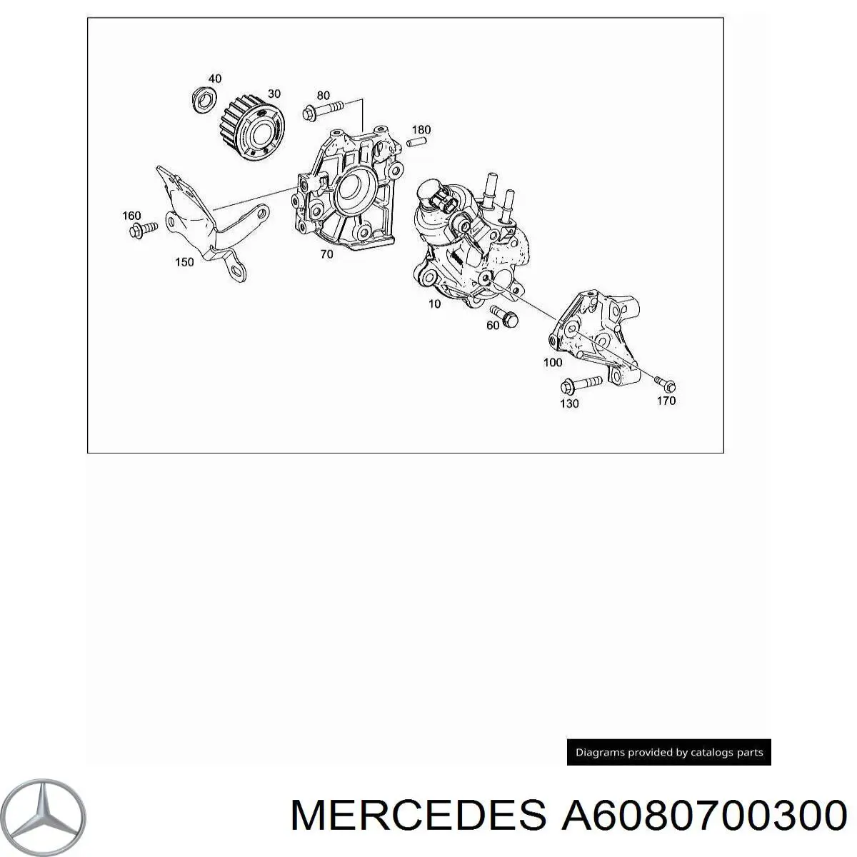 ТНВД A608070030080 Mercedes