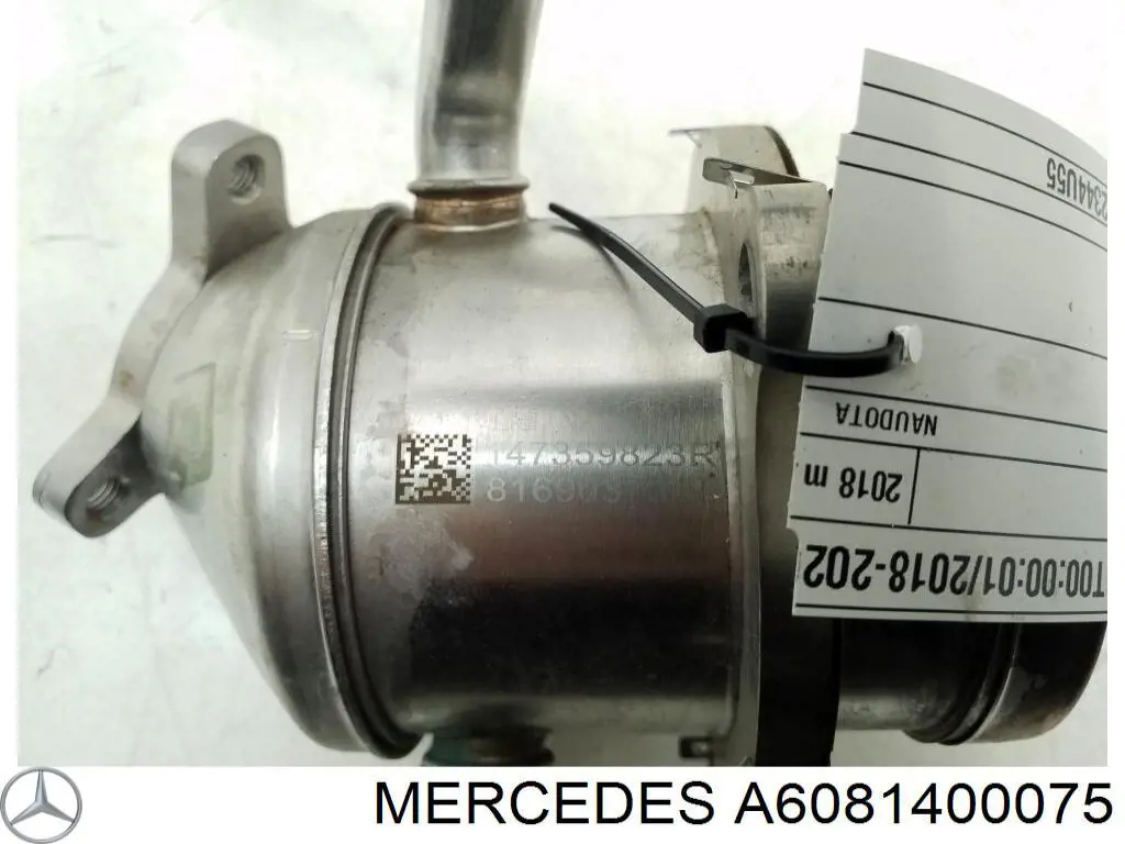 A6081400075 Mercedes Радиатор системы EGR