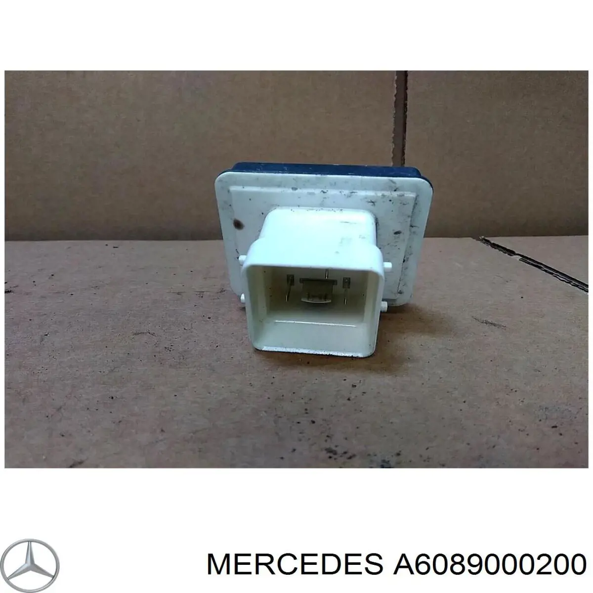 Relê das velas de incandescência A6089000200 Mercedes