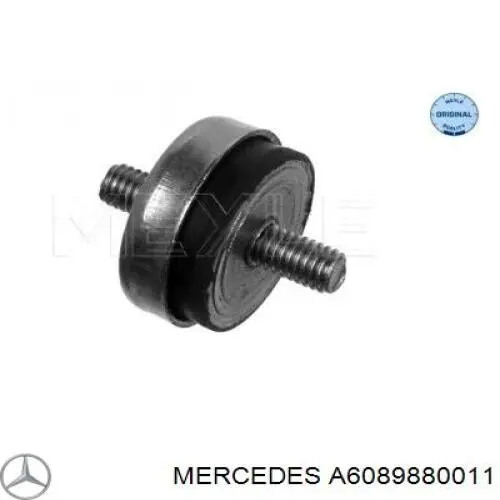 Кронштейн радиатора нижний A6089880011 Mercedes