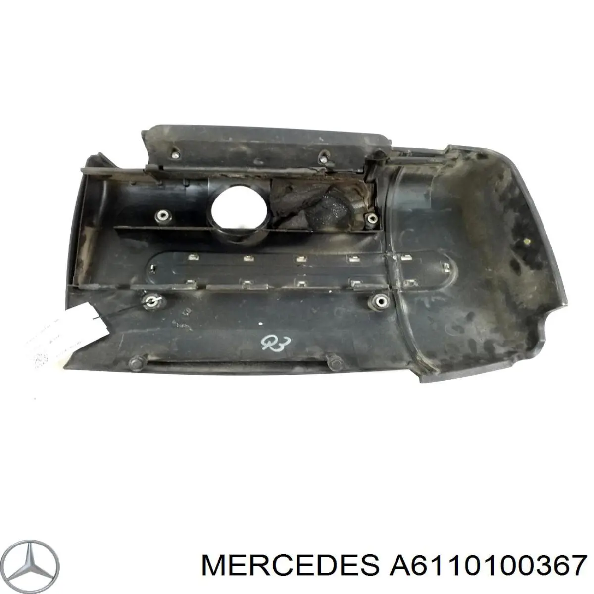 Крышка мотора декоративная Mercedes A6110100367 цена, от 17.74 USD