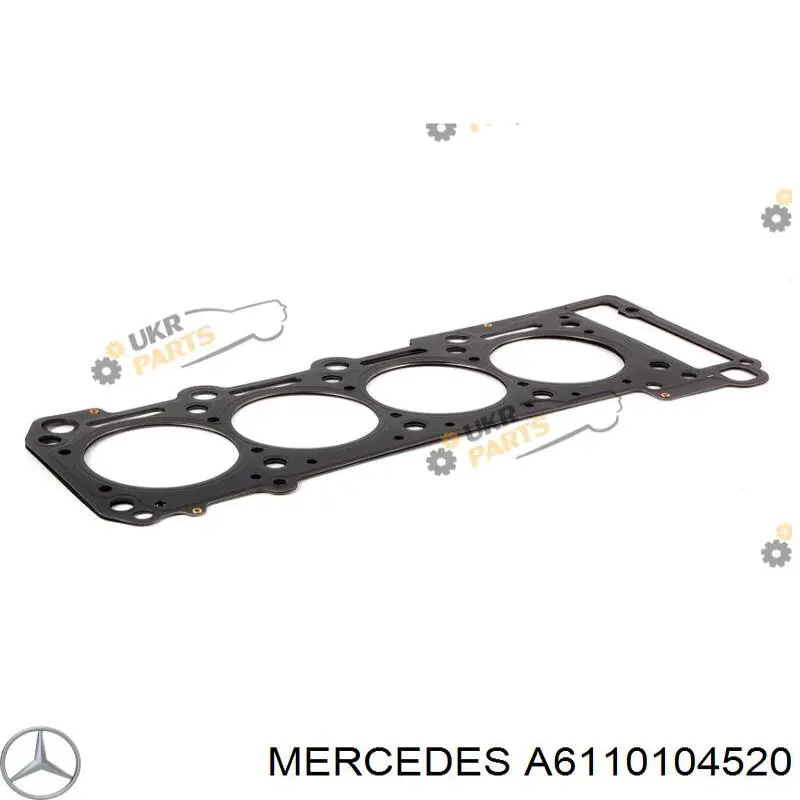 A6110104520 Mercedes комплект прокладок двигателя верхний