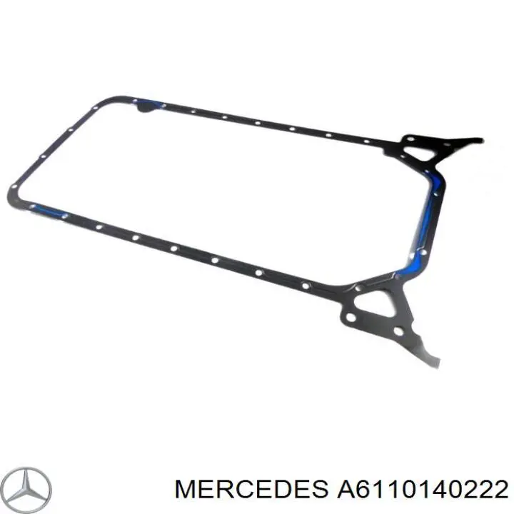 A6110140222 Mercedes прокладка поддона картера двигателя