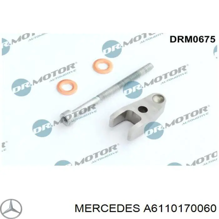 Compre A6110170060 Mercedes Anel (arruela) do injetor de ajuste