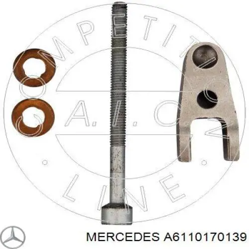 Кронштейн крепления форсунки A6110170139 Mercedes