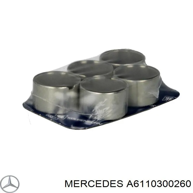Купить A6110300260 Mercedes Вкладыши шатунные, 2-й ремонт
