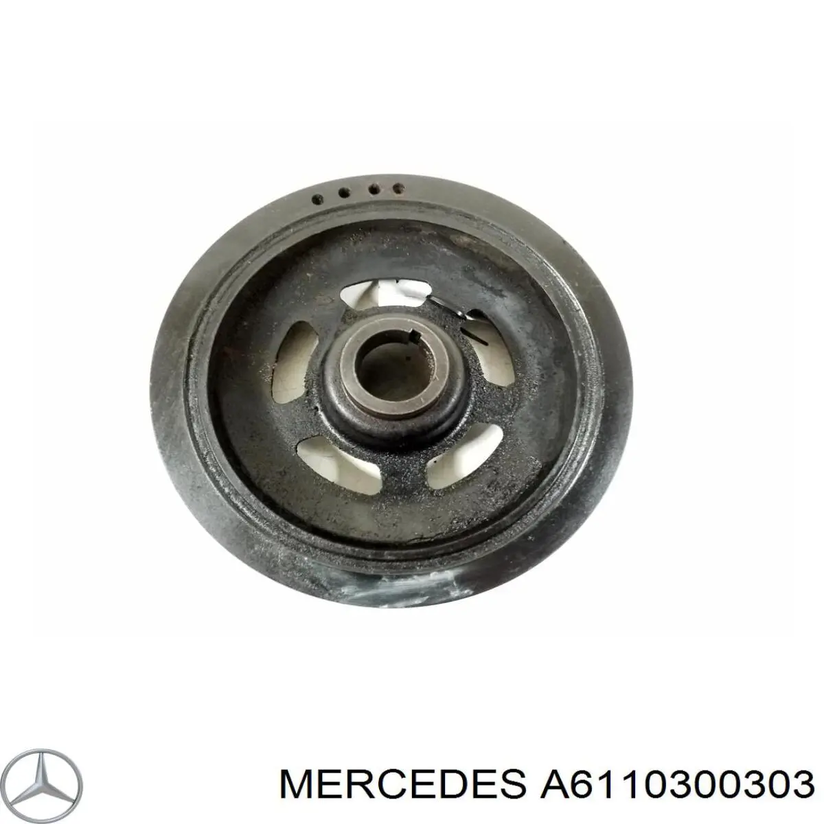Шкив коленвала A6110300303 Mercedes
