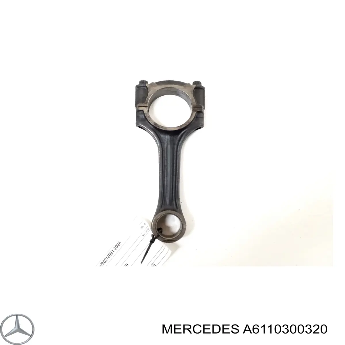 Шатун поршня двигателя на Mercedes C (S202)