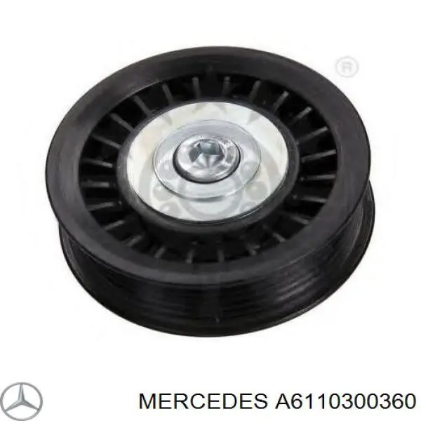 A6110300360 Mercedes вкладыши коленвала шатунные, комплект, 3-й ремонт (+0,75)