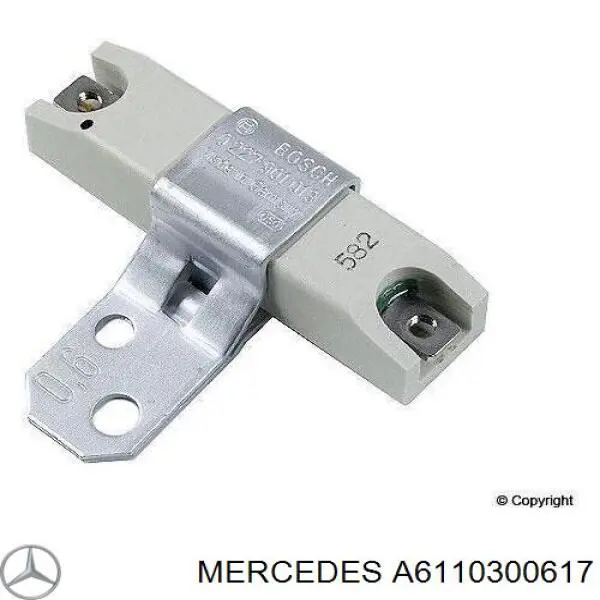  Mercedes A6110300617 цена, от 13.54 USD