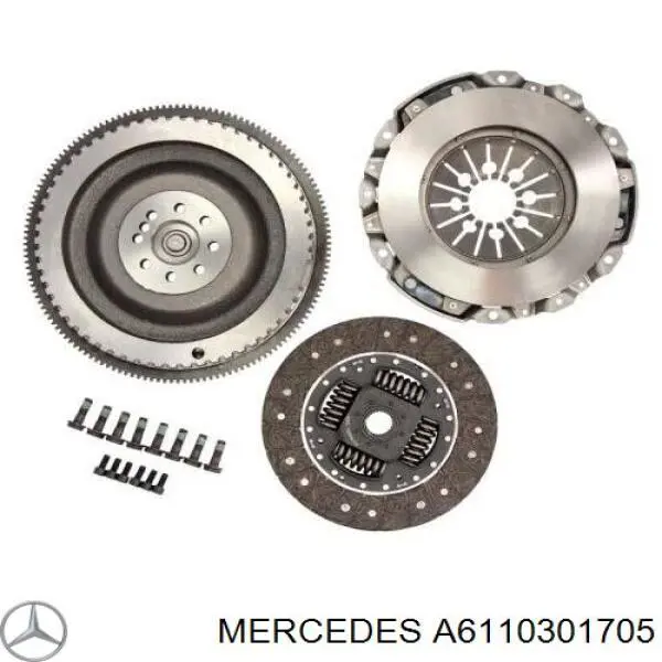 Маховик двигателя MERCEDES A6110301705