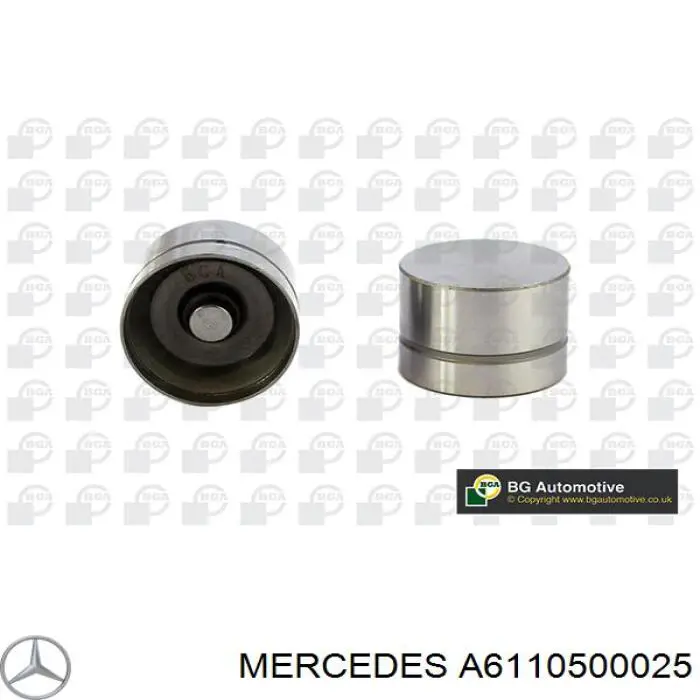 A6110500025 Mercedes гидрокомпенсатор (гидротолкатель, толкатель клапанов)