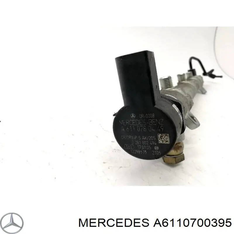 A6110700395 MERCEDES Rampa de inyectores original y equivalente