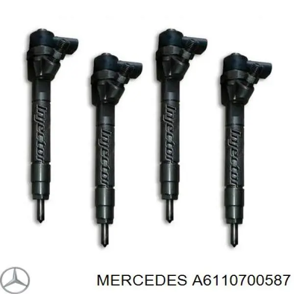 Форсунка впрыска топлива A6110700587 Mercedes