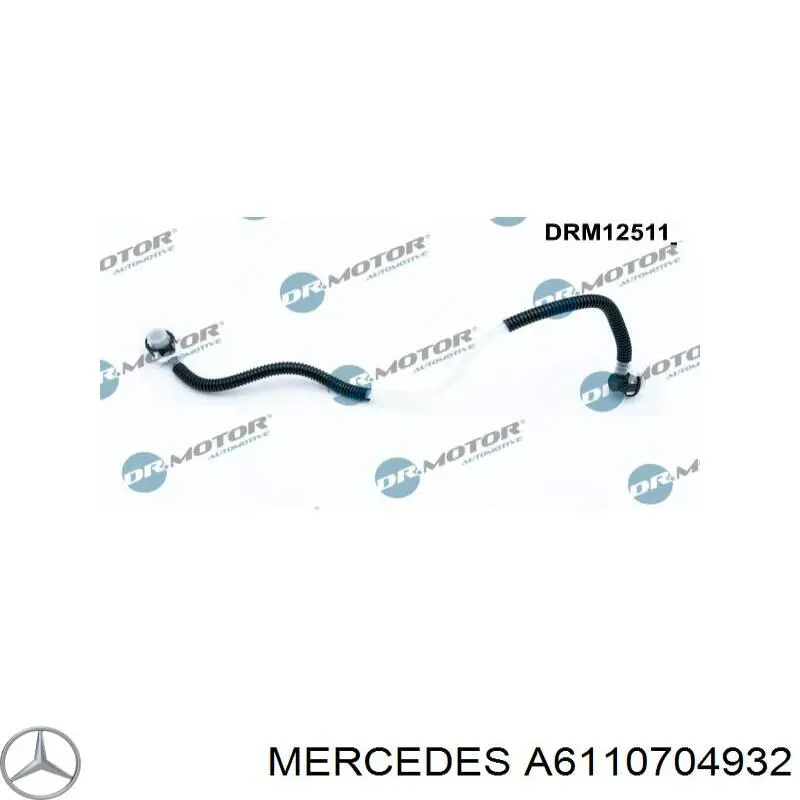 A6110704932 Mercedes tubo de combustível, kit