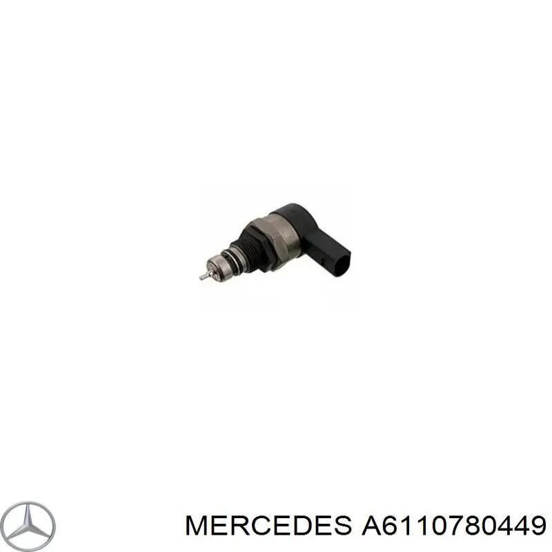 A6110780449 Mercedes регулятор давления топлива в топливной рейке