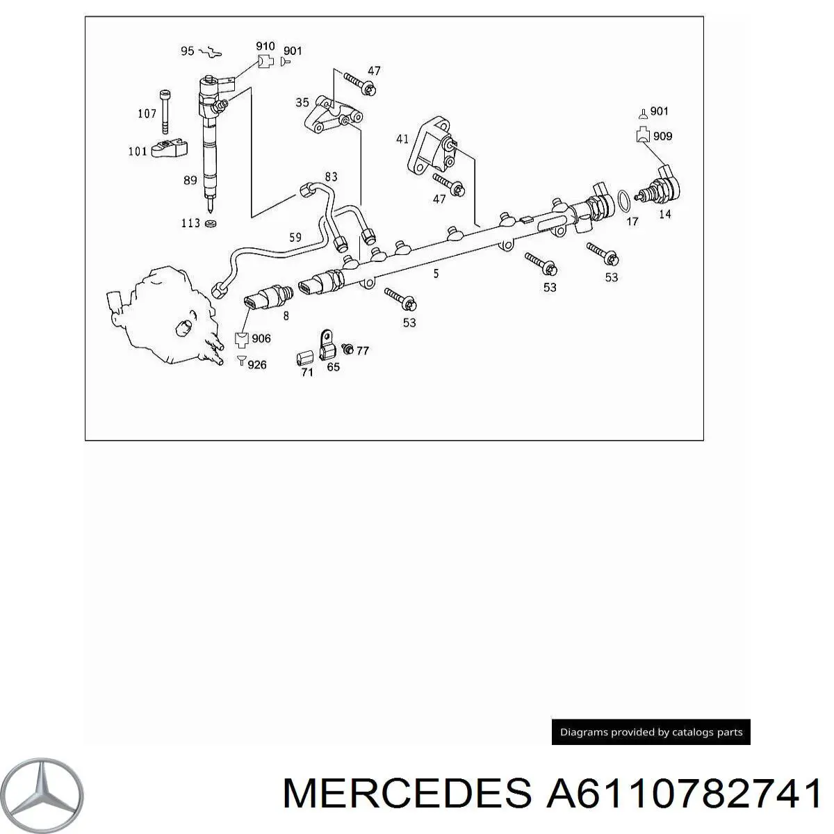 6110782741 Mercedes 