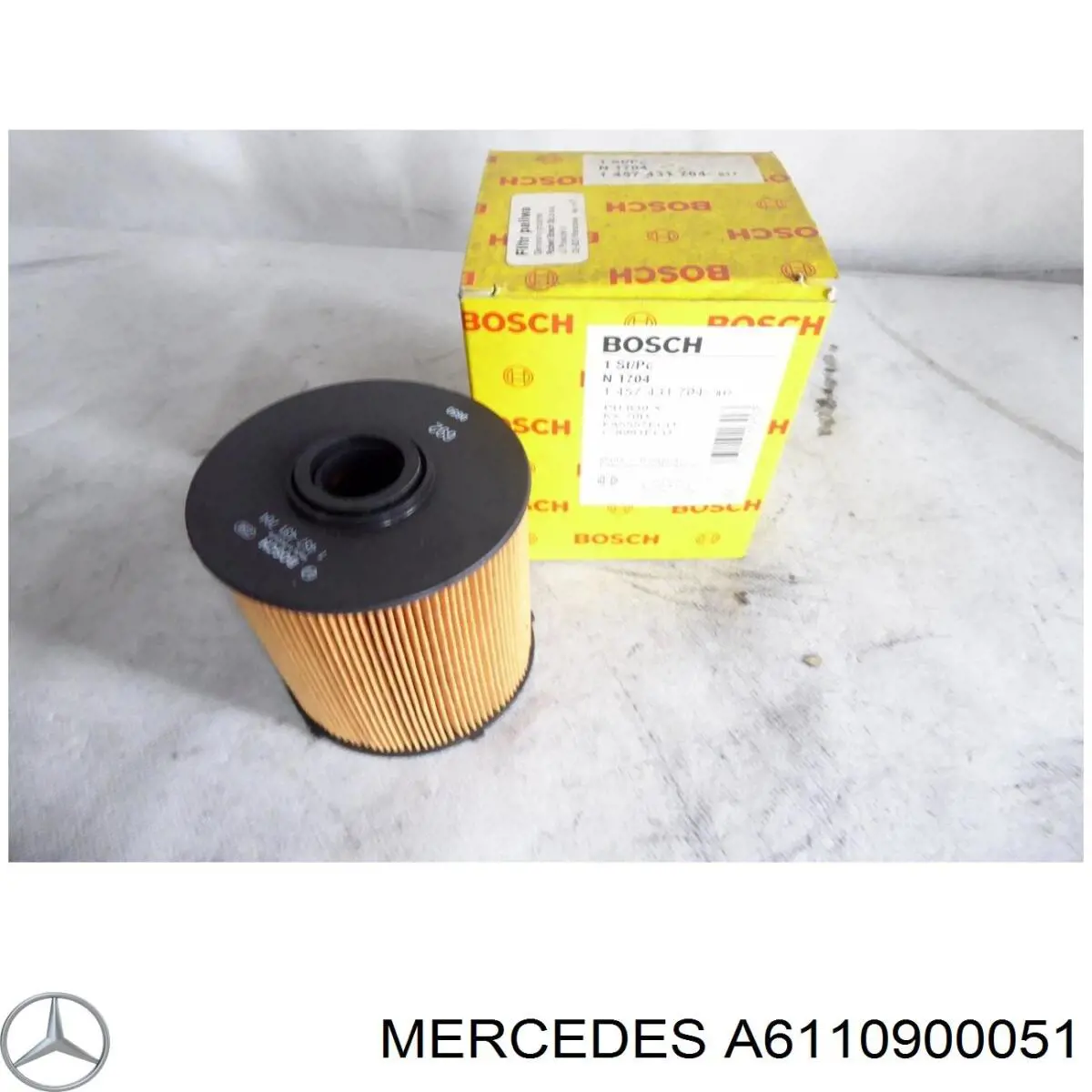 Купить A6110900051 Mercedes Фильтр-отстойник топлива грубой очистки
