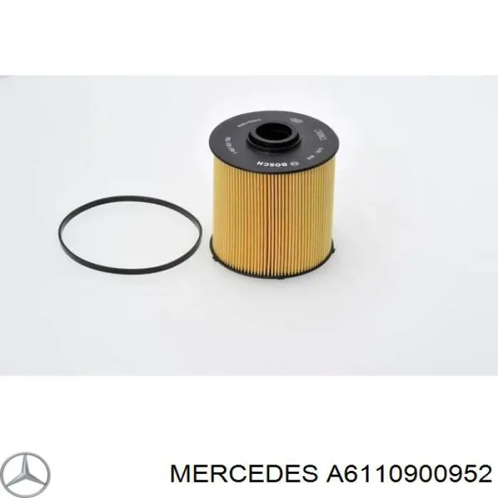 A6110900952 Mercedes корпус топливного фильтра