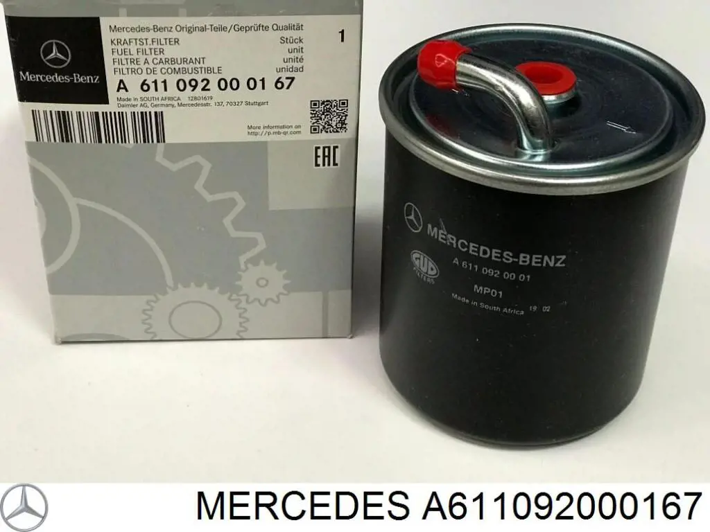Фильтр тонкой очистки топлива Mercedes A611092000167 цена, от 17.51 USD