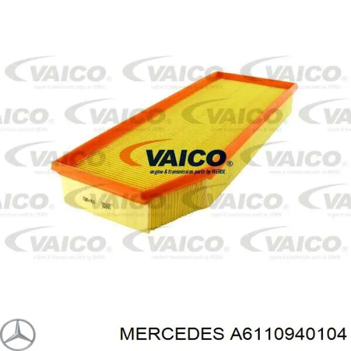 Купить A6110940104 Mercedes Автомобильный фильтр воздуха