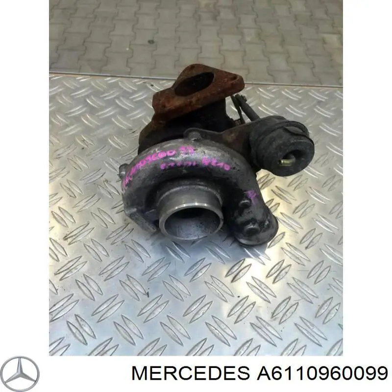 A6110960099 Mercedes турбина