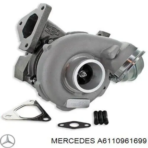 A6110961699 Mercedes турбина