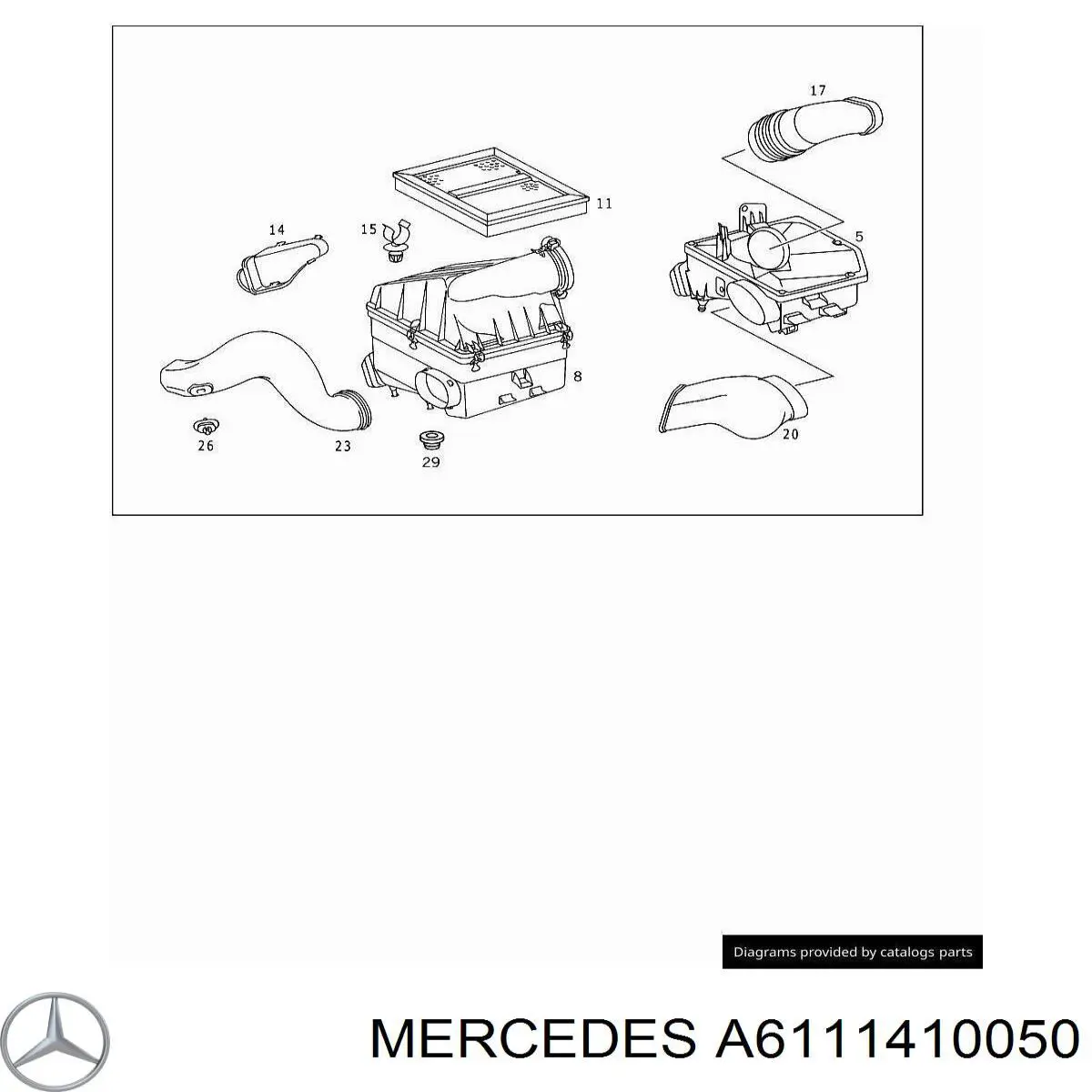  A6111410050 Mercedes