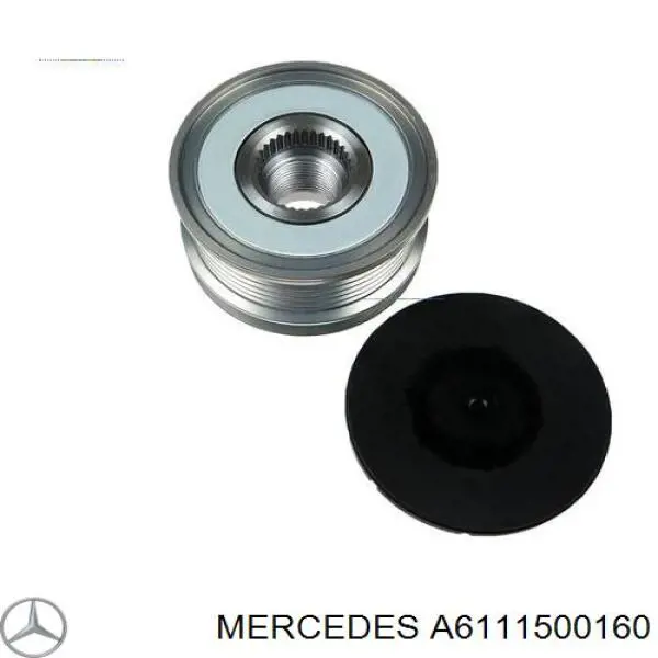 Шкив генератора A6111500160 Mercedes
