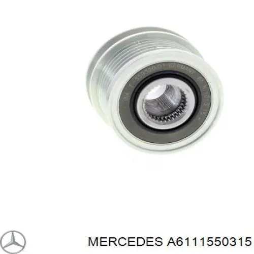 Шкив генератора A6111550315 Mercedes
