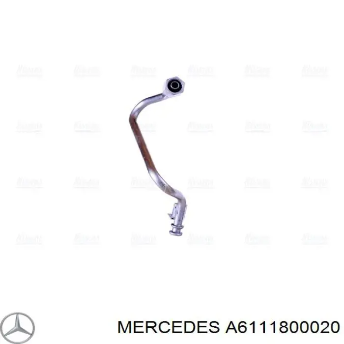 A6111800020 Mercedes tubo (mangueira de fornecimento de óleo de turbina)