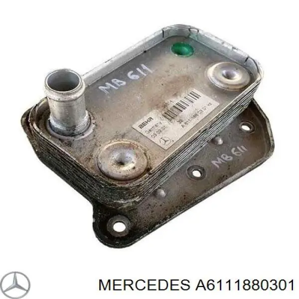 A6111880301 Mercedes radiador de óleo